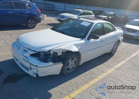 2003 Pontiac Grand Am Gt из США, поврежденный, VIN 1G2NW52E83M568587